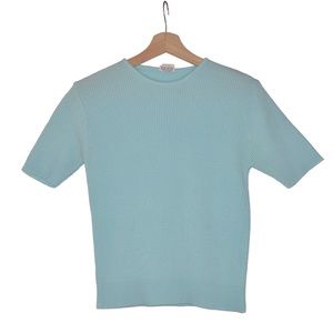 Sabra blouse - size Large - Celeste color